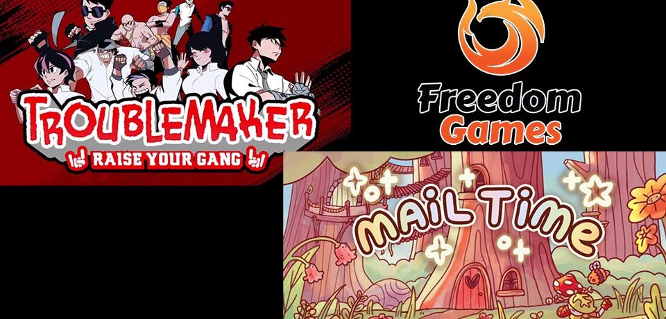 Freedom Games anuncia las fechas de lanzamiento de Mail Time y Troublemaker en The MIX de la GDC