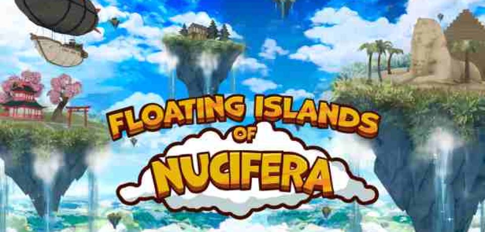 El título de comercio de fantasía y acción Floating Islands of Nucifera ya está disponible