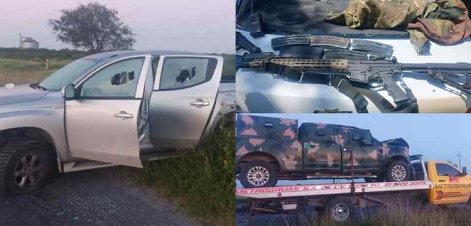 Matan a un agente de la FGR durante enfrentamientos en Reynosa