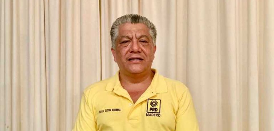 Oficialmente Juan Carlos Guerra es nuevo delegado municipal del PRD en Madero